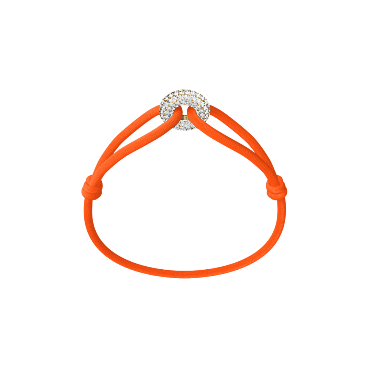 Golden Soho Pavé Cord Bracelet