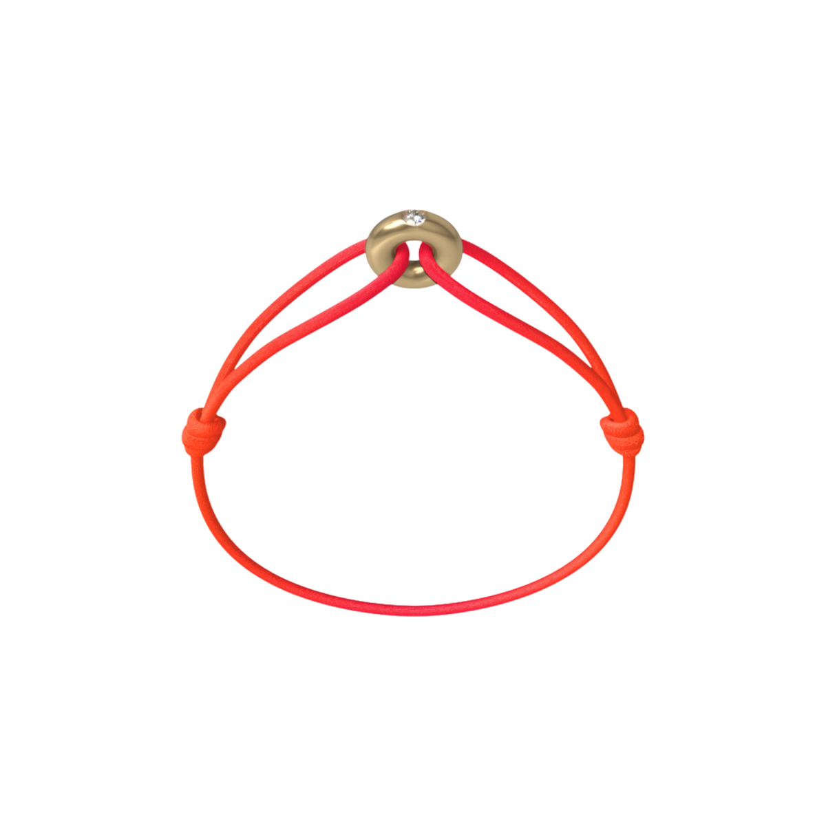 Mini Golden Soho Diamond Cord Bracelet