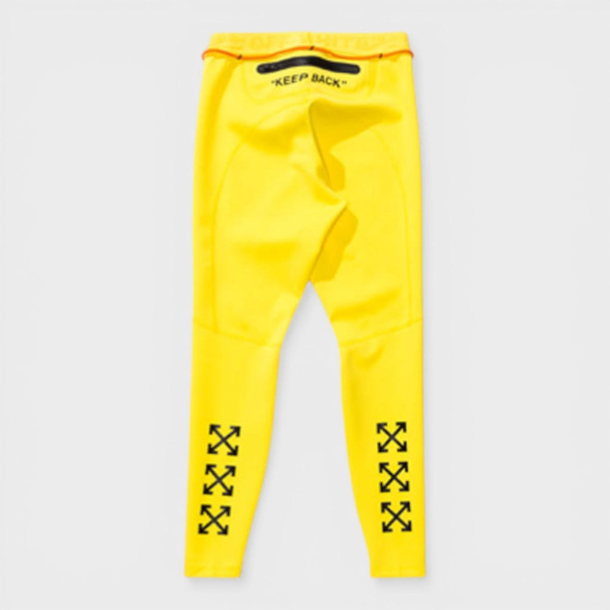Off-White Arrow Running Tight Yellow Black