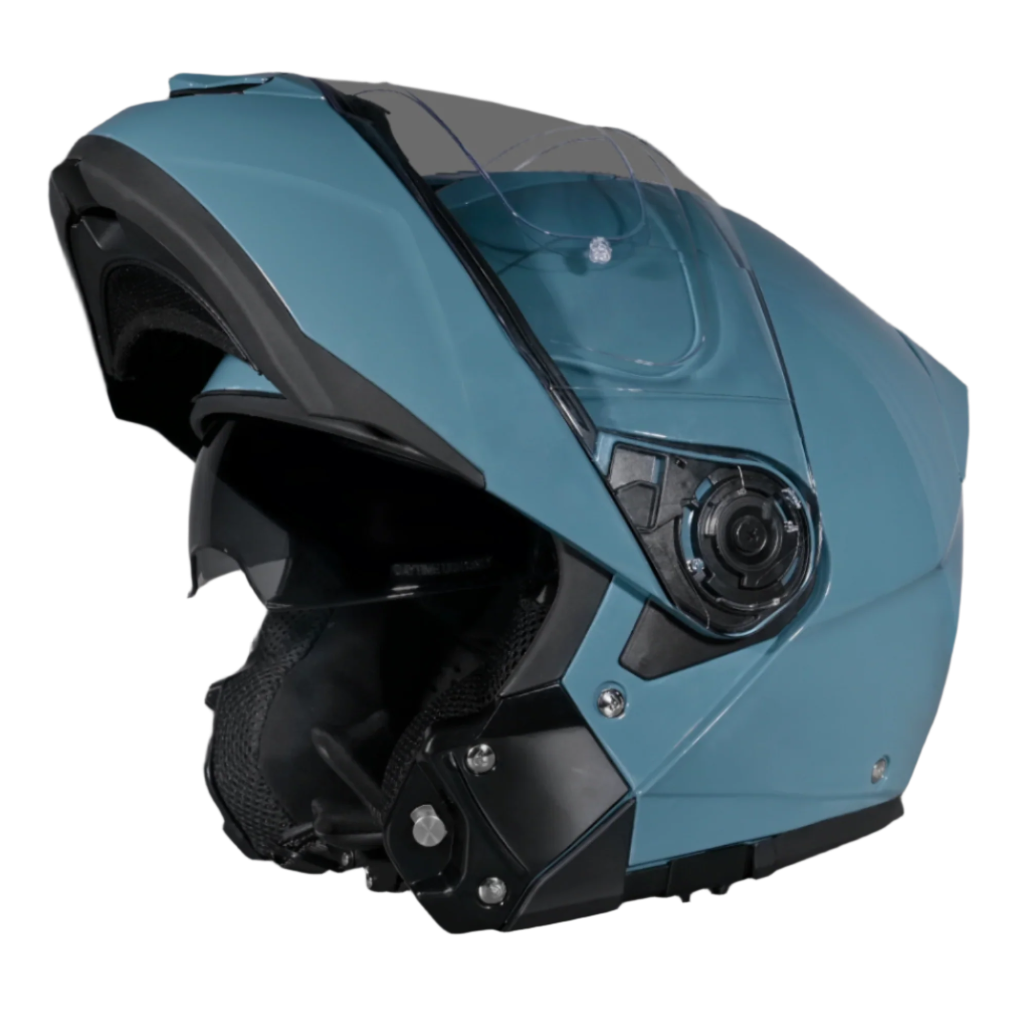 Daytona Glide Modular Motorcycle Helmet - DOT & ECE Approved, Bluetooth Ready, Dual Visor, Men/Women/Youth- Shark Blu