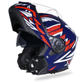 Daytona Glide Modular Motorcycle Helmet - DOT & ECE Approved, Bluetooth Ready, Dual Visor, Men/Women/Youth - W/ Liberty