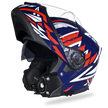 Daytona Glide Modular Motorcycle Helmet - DOT & ECE Approved, Bluetooth Ready, Dual Visor, Men/Women/Youth - W/ Liberty