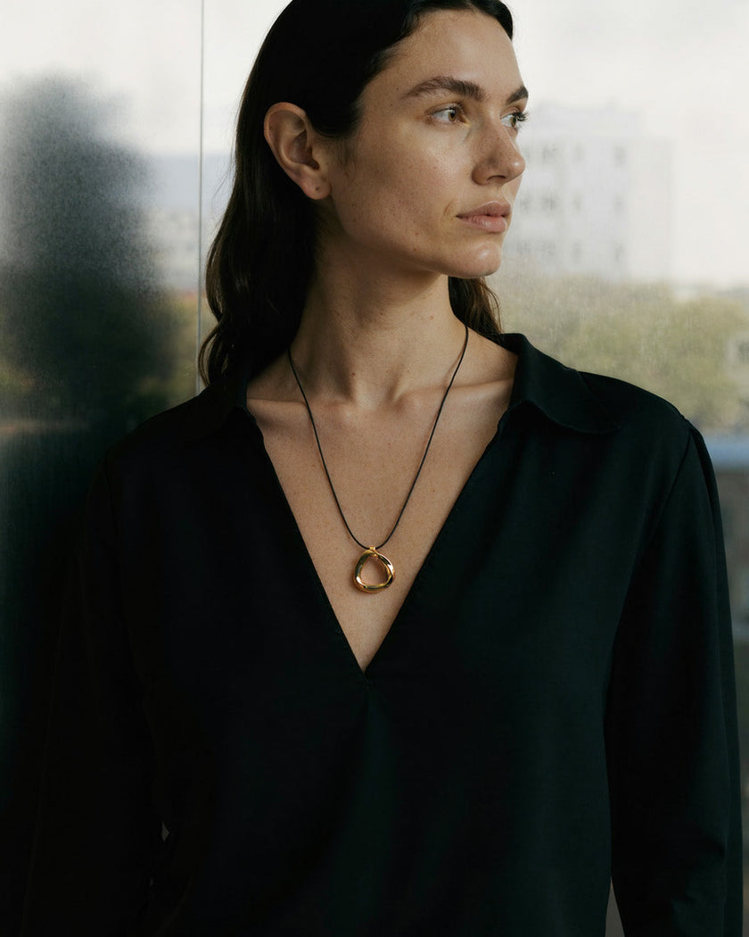 Oura Pendant | Gold Vermeil