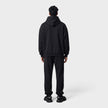 Cities Paris Wide Fit Logo Hoodie Black White
