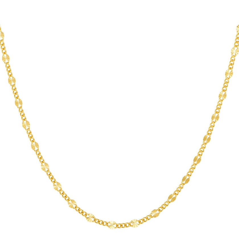 Starburst Gold Layering Necklace