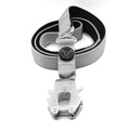 BTactical™ Nylon Frog Clip Dog Lead |  Extra-Strong Anti Tangle - Misty Grey