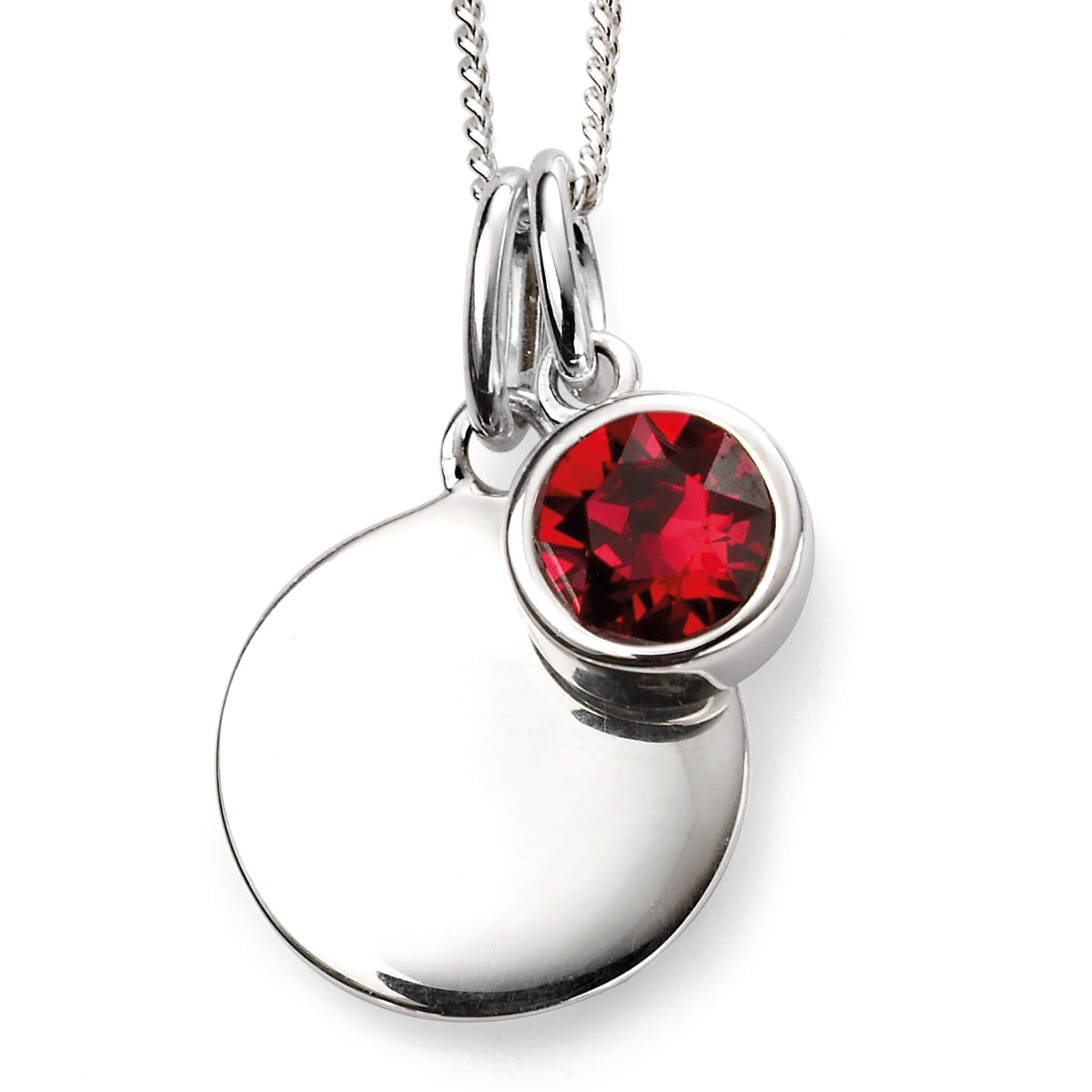 Crystal Birthstone Pendant