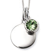 Crystal Birthstone Pendant