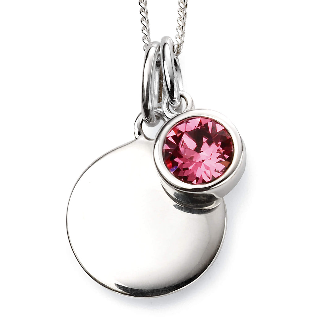 Crystal Birthstone Pendant