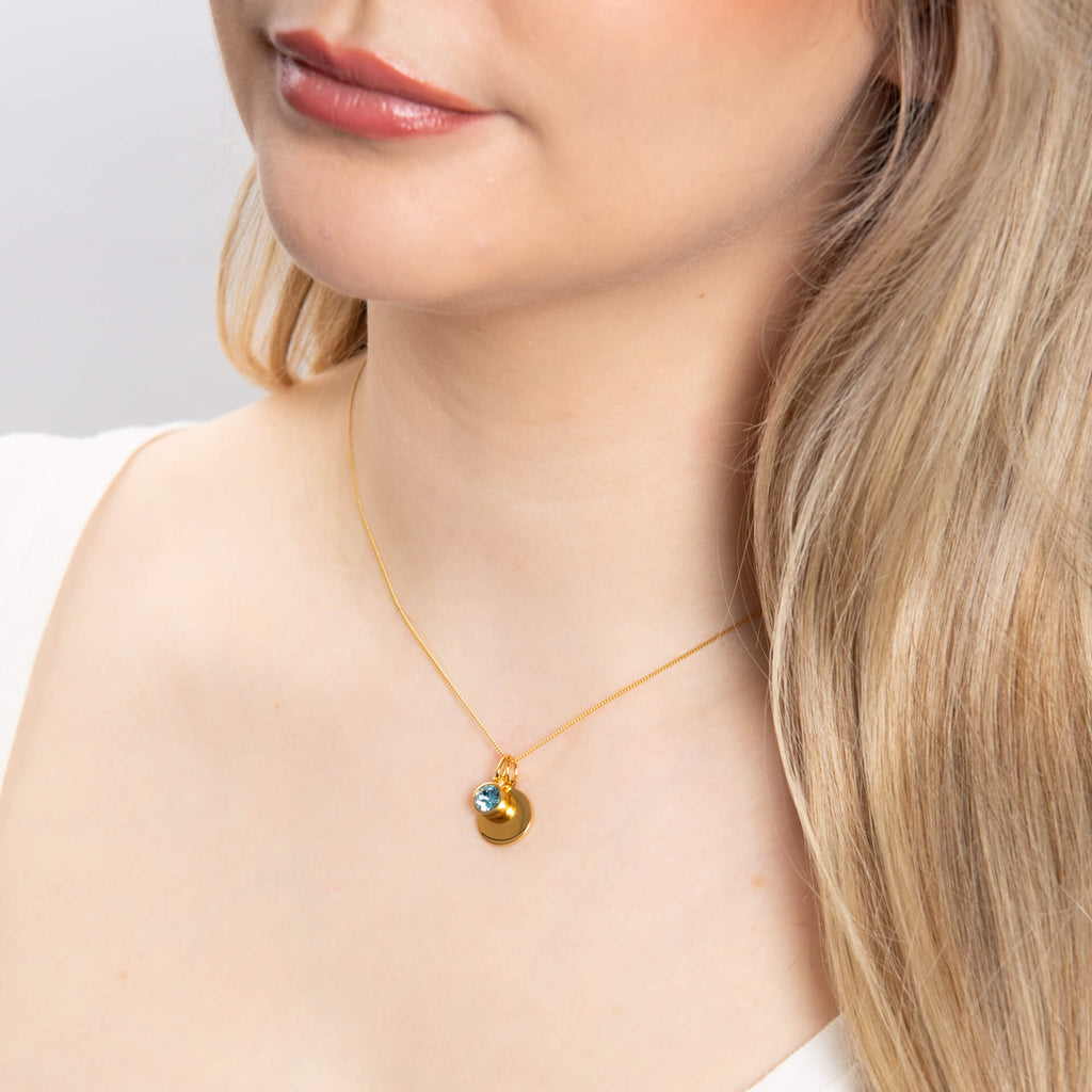Crystal Birthstone Pendant
