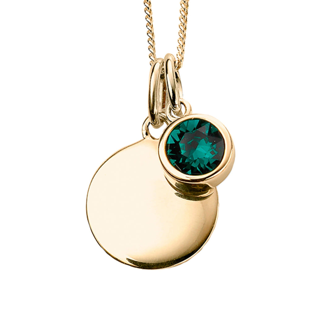 Crystal Birthstone Pendant