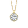Diamonfire Halo Pendant