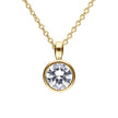 Diamonfire Bezel Set Carat Pendant