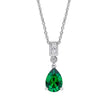 Diamonfire Bezel and Teardrop Pendant