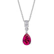 Diamonfire Bezel and Teardrop Pendant