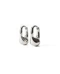Pea Hoops | Sterling Silver