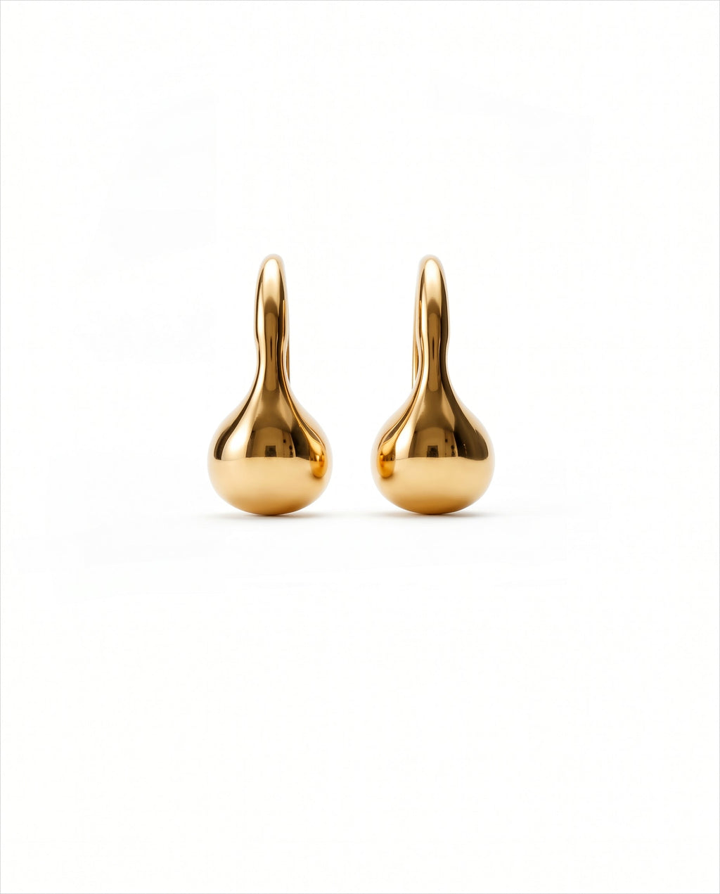 Pea Hoops | Gold Vermeil