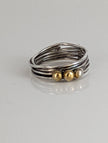Silver Steed Silver Wired Band with Brass Balls