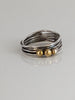 Silver Steed Silver Wired Band with Brass Balls