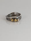 Silver Steed Silver Wired Band with Brass Balls