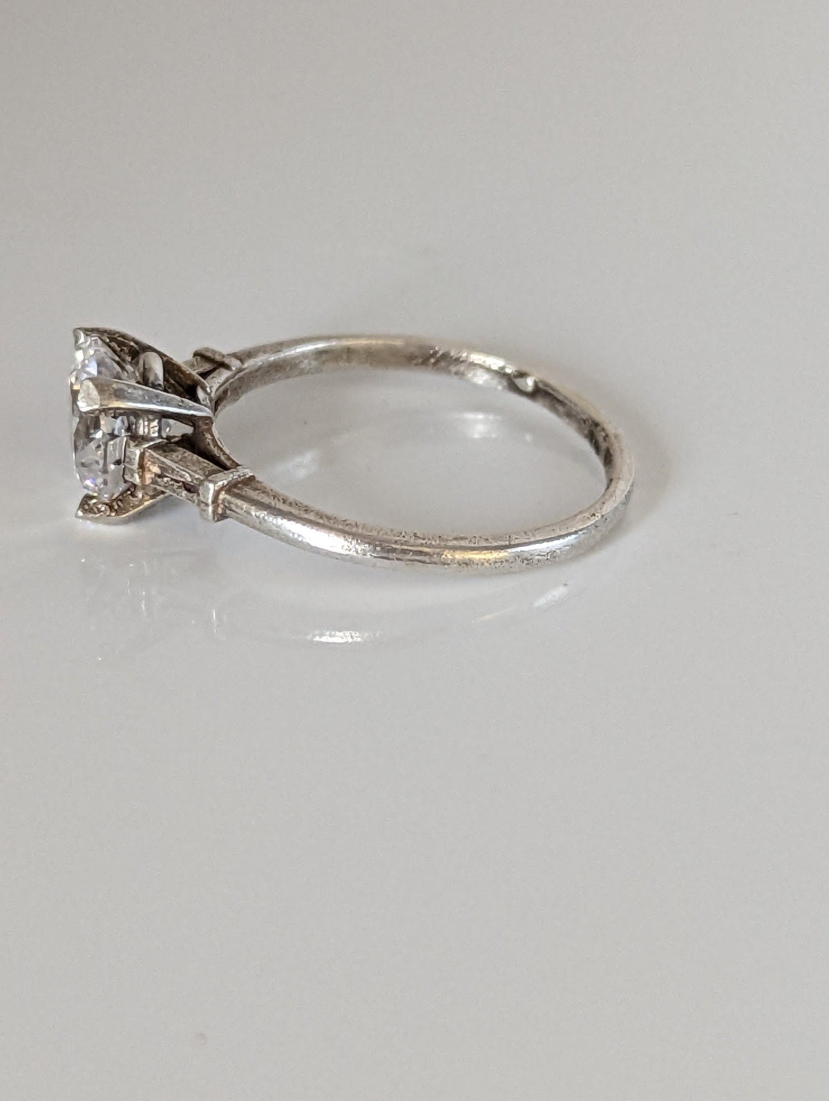925 Silver Zirconia Ring – Handmade Elegant Sparkle for Any Occasion