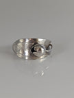 Silver Steed One Round Bud Ring