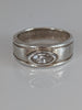 Silver Steed Silver Zirconia Band