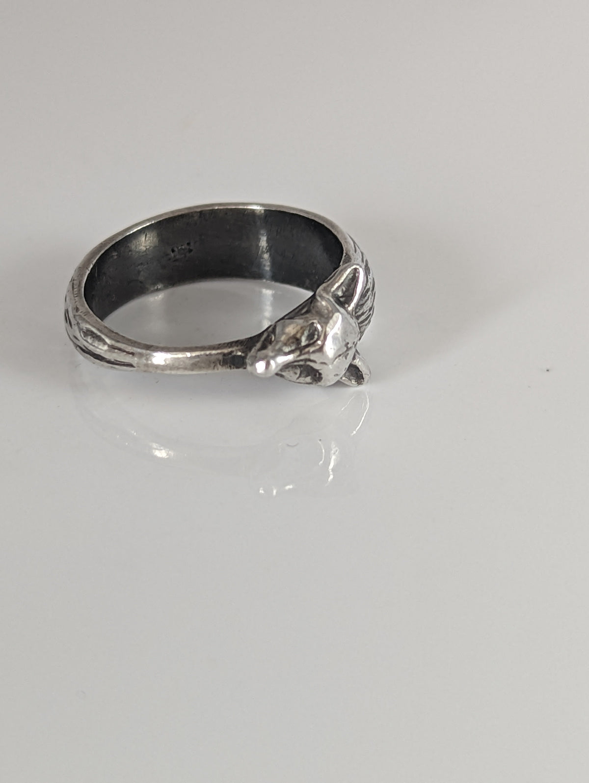 925 Silver Fox Ring 2 – Elegant Animal-Inspired Jewellery for Her or Him
