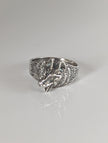 Silver Steed Wolf Silver Ring