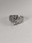 Silver Steed Wolf Silver Ring
