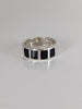 Silver Steed Black Mass Silver Band