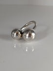 Silver Steed Extra Large Balls One Size Ring