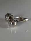 Silver Steed Extra Large Balls One Size Ring