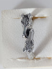925 Silver Two Horse Heads Ring – Equestrian-Inspired Gift for Him or Her