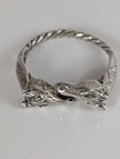 925 Silver Two Horse Heads Ring – Equestrian-Inspired Gift for Him or Her