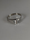 925 Silver Hoof Nail Ring – Handmade Equestrian Gift for Him or Her