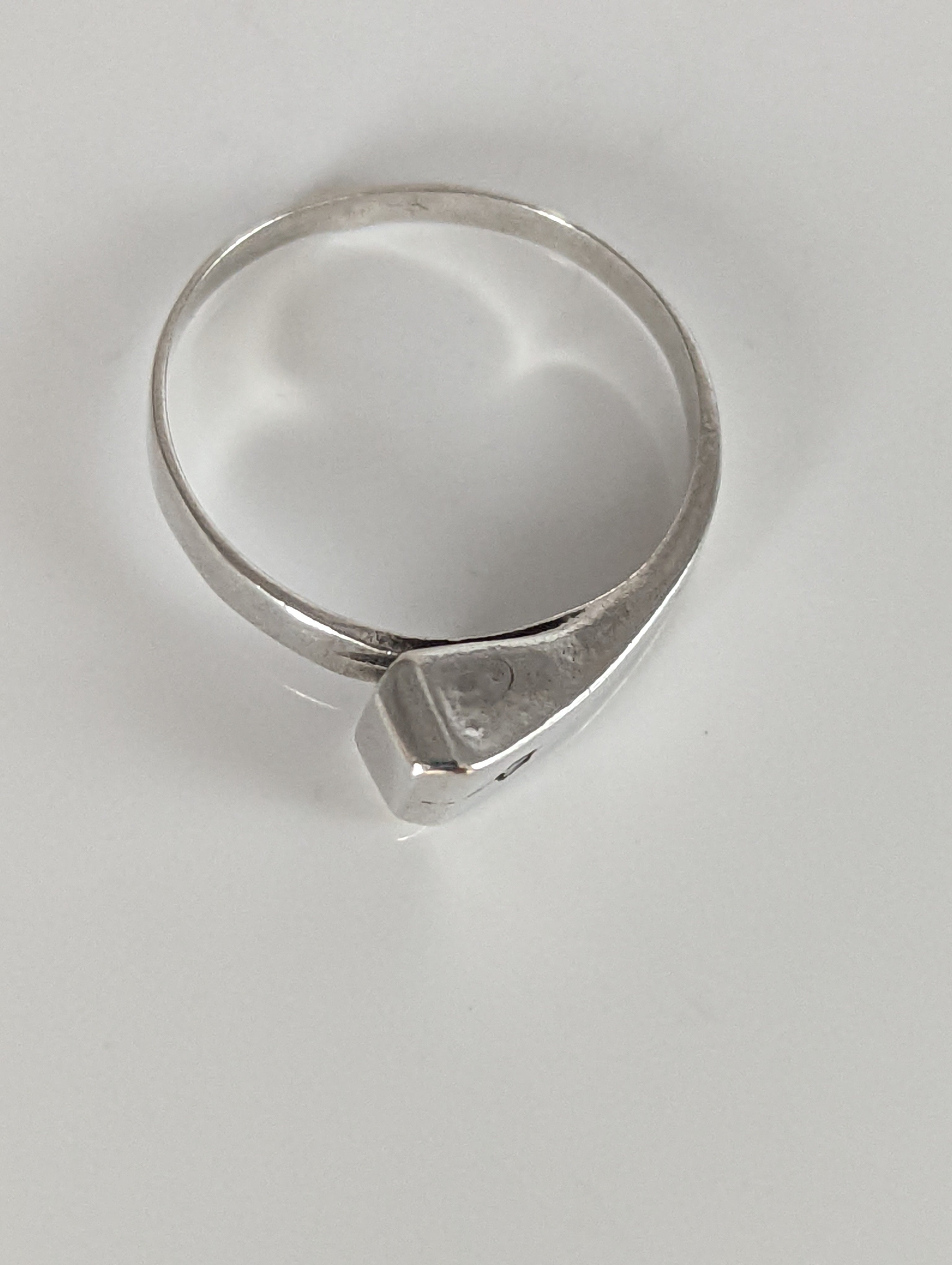 925 Silver Hoof Nail Ring – Handmade Equestrian Gift for Him or Her