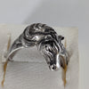 925 Silver Steed Horse Head Ring – Bold Equestrian Statement for Him or Her