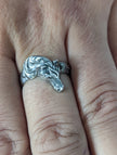 925 Silver Steed Horse Head Ring – Bold Equestrian Statement for Him or Her