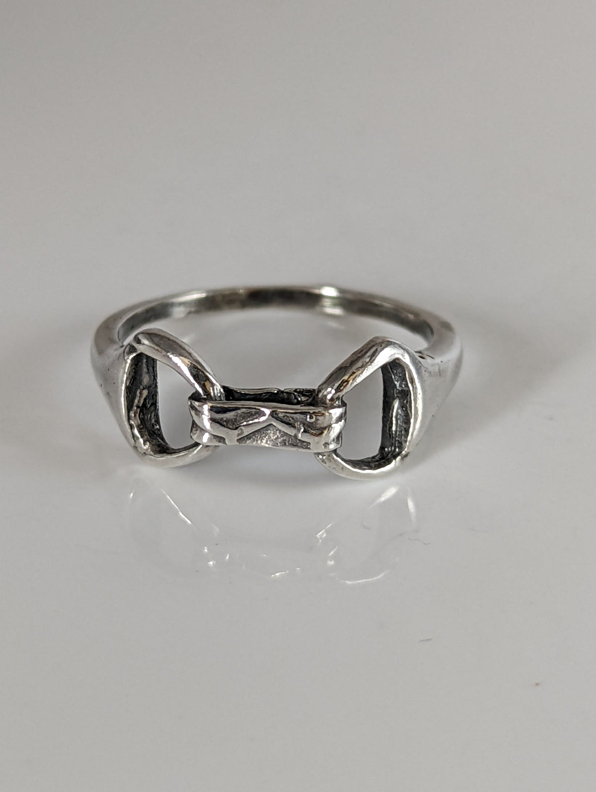 925 Silver Snaffle Bit Ring – Equestrian Jewellery for Him & Her