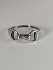 925 Silver Snaffle Bit Ring – Equestrian Jewellery for Him & Her