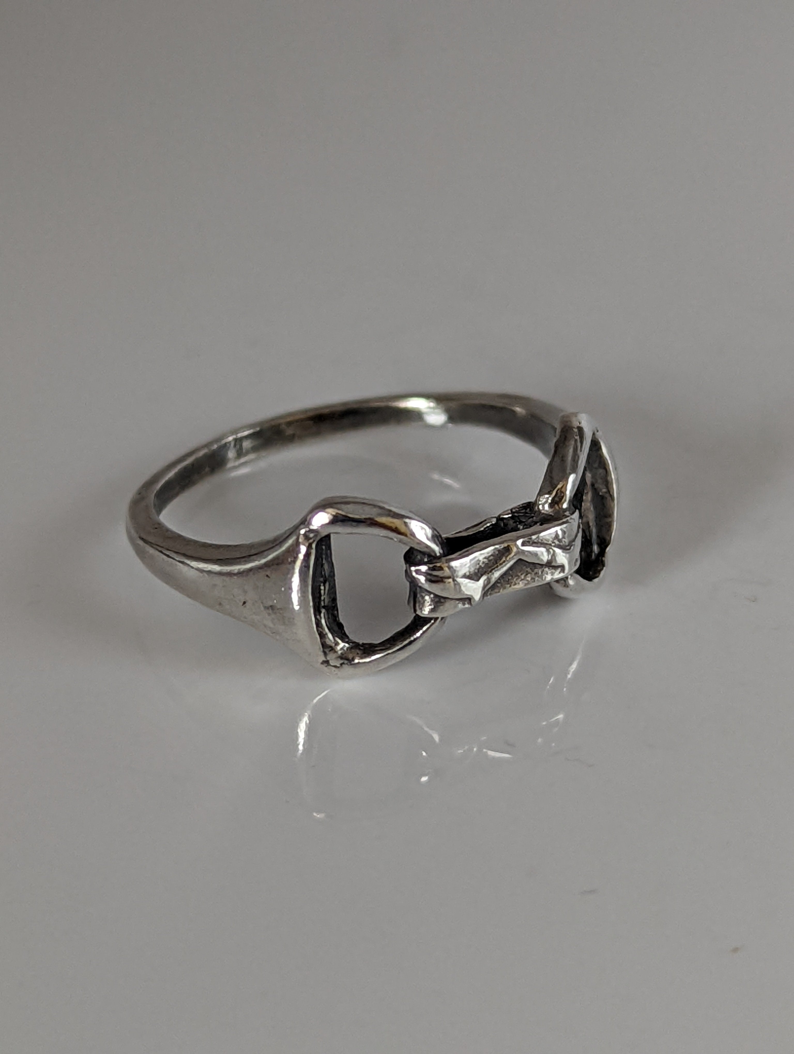 925 Silver Snaffle Bit Ring – Equestrian Jewellery for Him & Her
