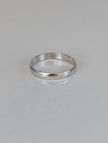 925 Silver Plain Band Ring – Unisex Equestrian-Inspired Minimalist Ring