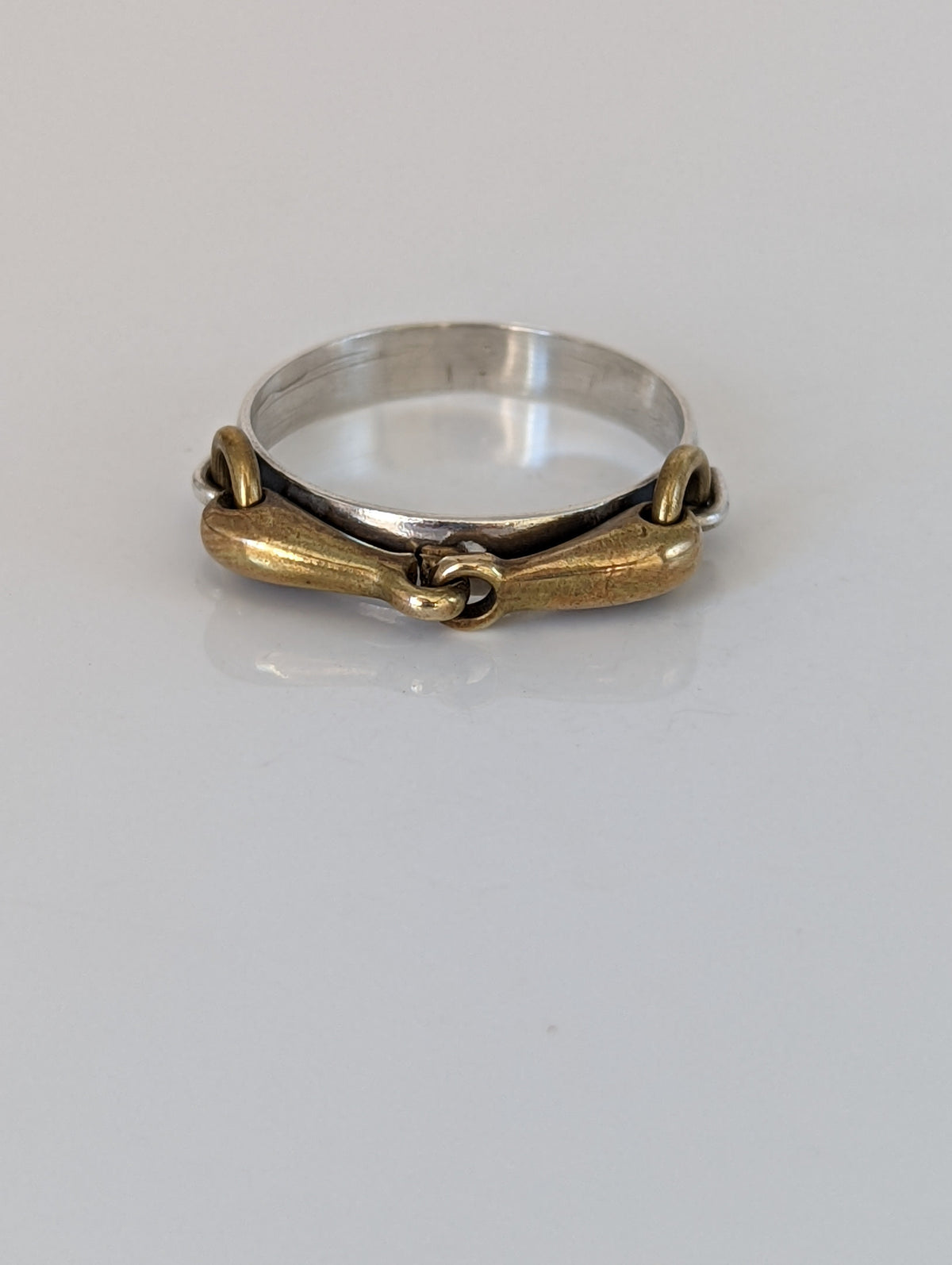 Silver Steed Snaffle on a Silver Band
