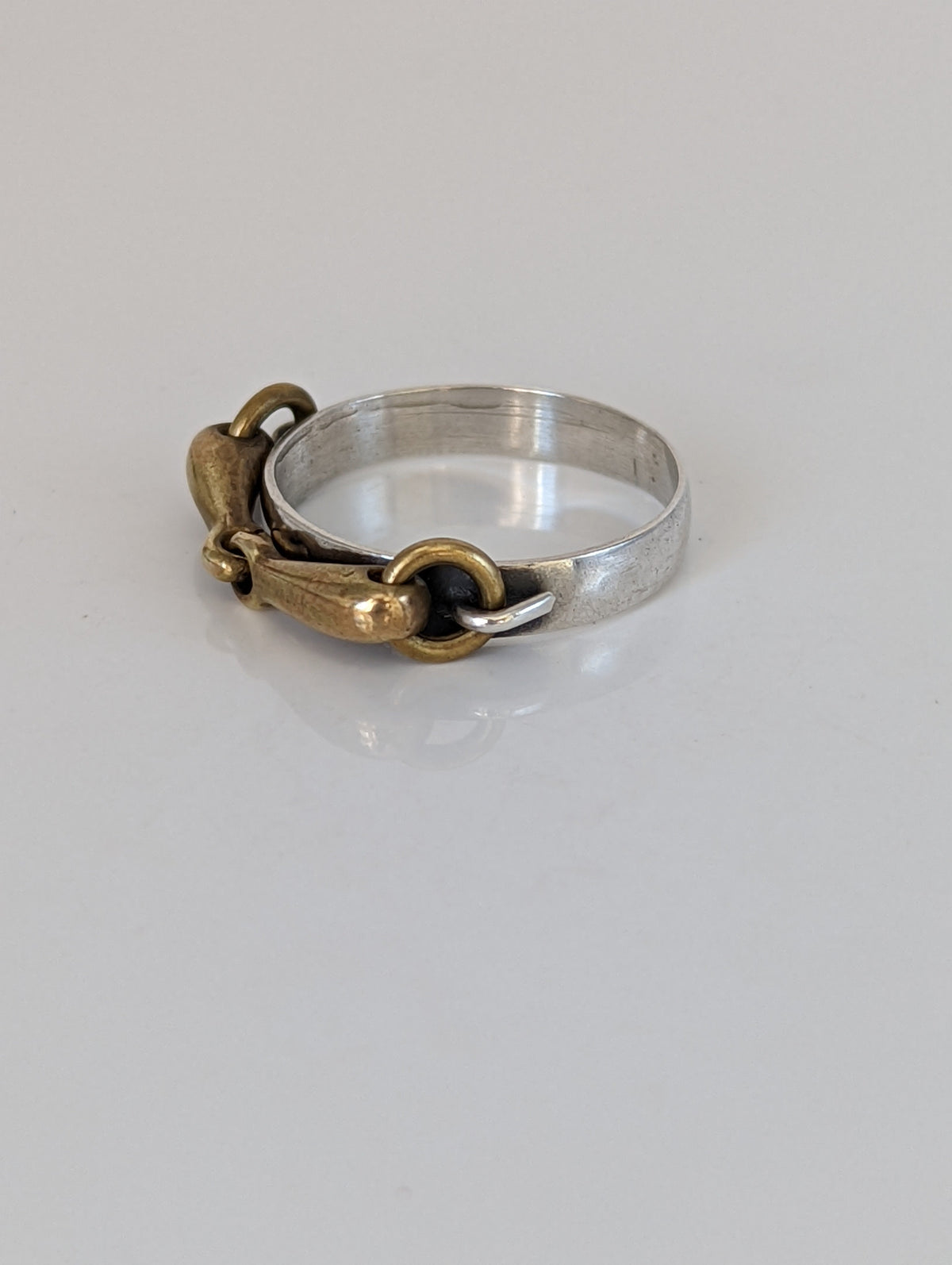 Silver Steed Snaffle on a Silver Band