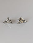 Silver Steed Silver Saddle Stud Earrings
