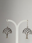 Silver Steed Fruit Tree Dangling Earrings