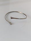 Silver Steed Hoofnail Bangle 1