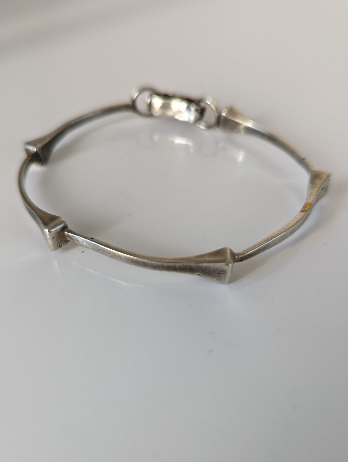 Silver Steed All about hoofnails bangle