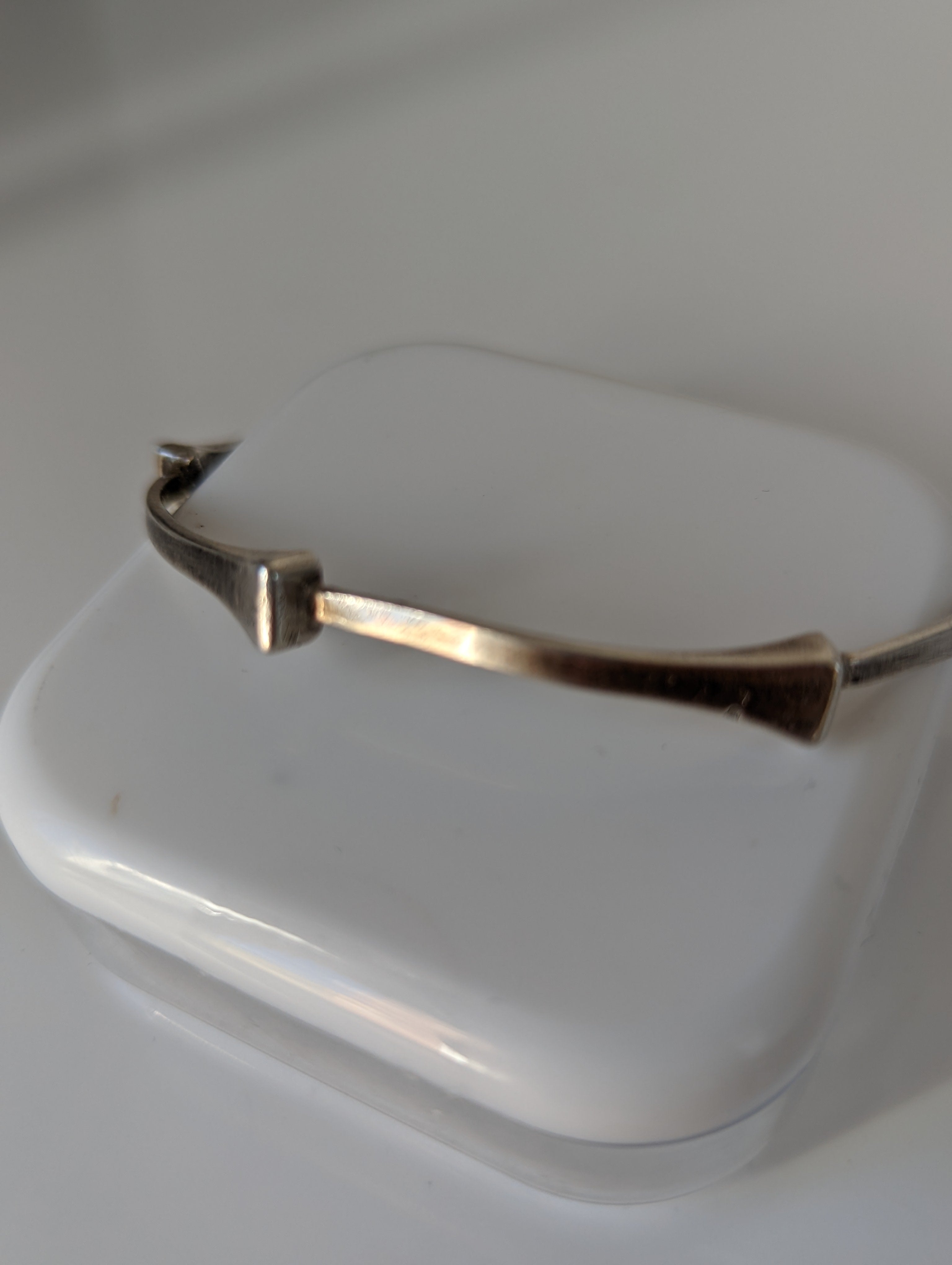 Silver Steed All about hoofnails bangle